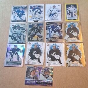 Tampa Bay Lightning Goalie Card - Blue/White